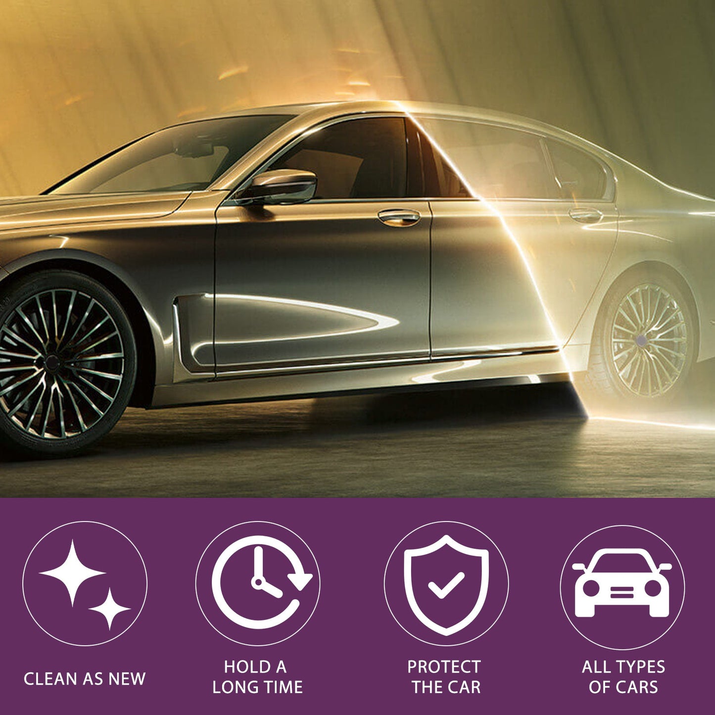 3-in-1 Coating Paste for Car Care and Maintenance