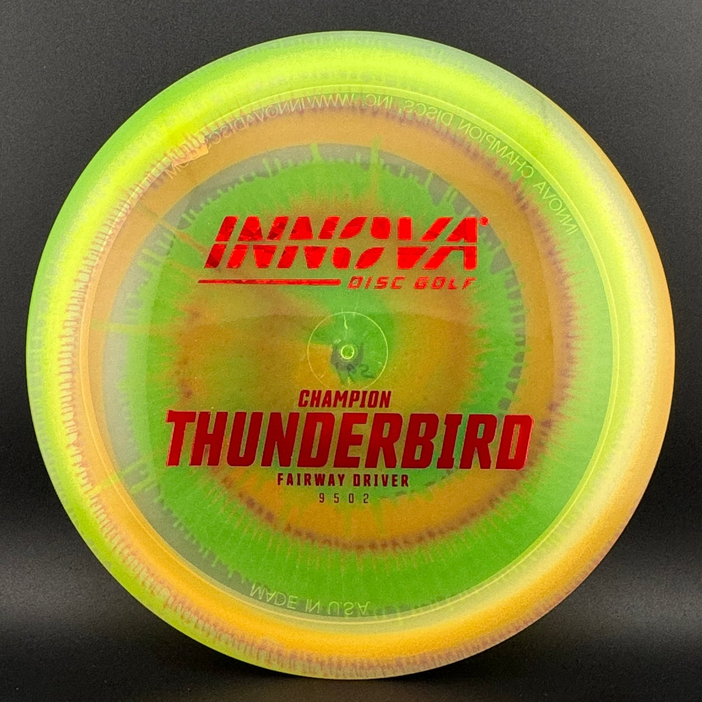 I-Dye Champion Thunderbird Disc Golf Driver
