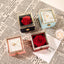360° Flip Rose Gift Box Necklace Ring Gift Box for Women