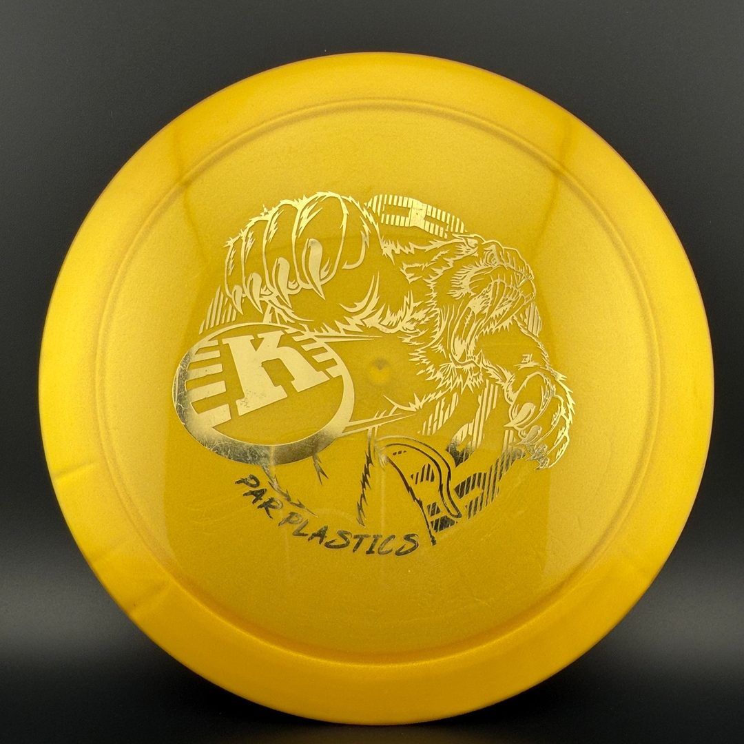 K1 Gold Guld - Disco Volador Saber-K Cat Stamp