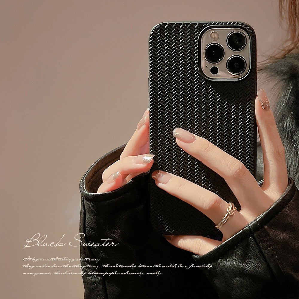 Coque en Tricot Premium pour iPhone 14 et 14 Pro Max