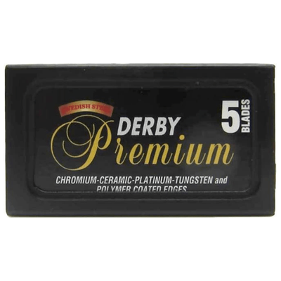 Cuchillas de Afeitar Derby Premium de Doble Filo - Paquete de 5