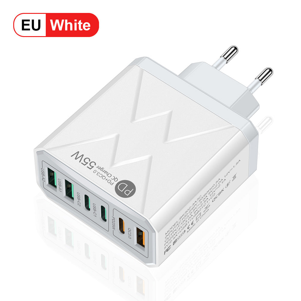 Chargeur de téléphone mobile à chargement rapide premium - 55W PD et QC3.0