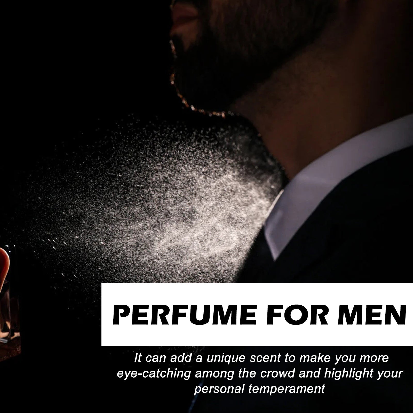 Men's Perfume, Body Fragrance Light Fragrance Natural Dating Atmosphere Lasting Fragrance Exudes Charm Niche Perfume - Korvel
