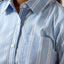 Ariat Girls' Blue Stripe Kirby Button-Up Shirt - Korvel