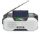 Radio de Emergencia Premium para Exterior con Bluetooth y Carga Solar