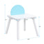 Children's panel table with 4 chairs - Korvel