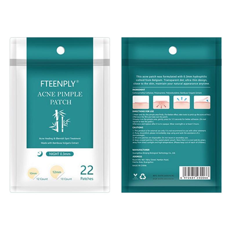 22Pcs Patch Invisible contre les boutons pour les soins de la peau
