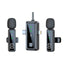 Wireless Lapel Microphone for Outdoor Computer Live Streaming Noise Reduction Universal Small Microphone - Korvel