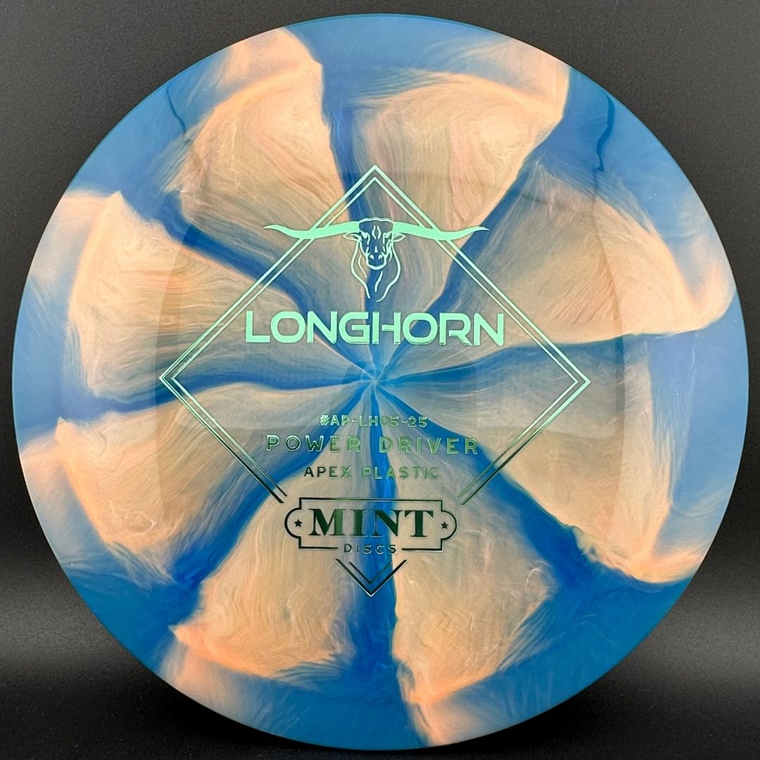 Swirly Apex Longhorn Disc Golf Driver
