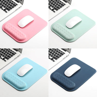 Wrist mouse pad soft rebound skin-friendly feel office pad silicone wrist mouse pad - Korvel