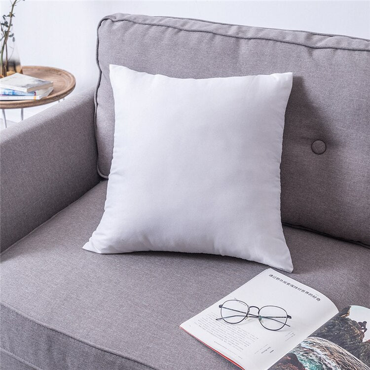 Tassels Cushion Cover 45x45cm Beige White Pillow Covers Decorative Pillow Case Square Home Boho Decor Macrame Pillowcase - Korvel