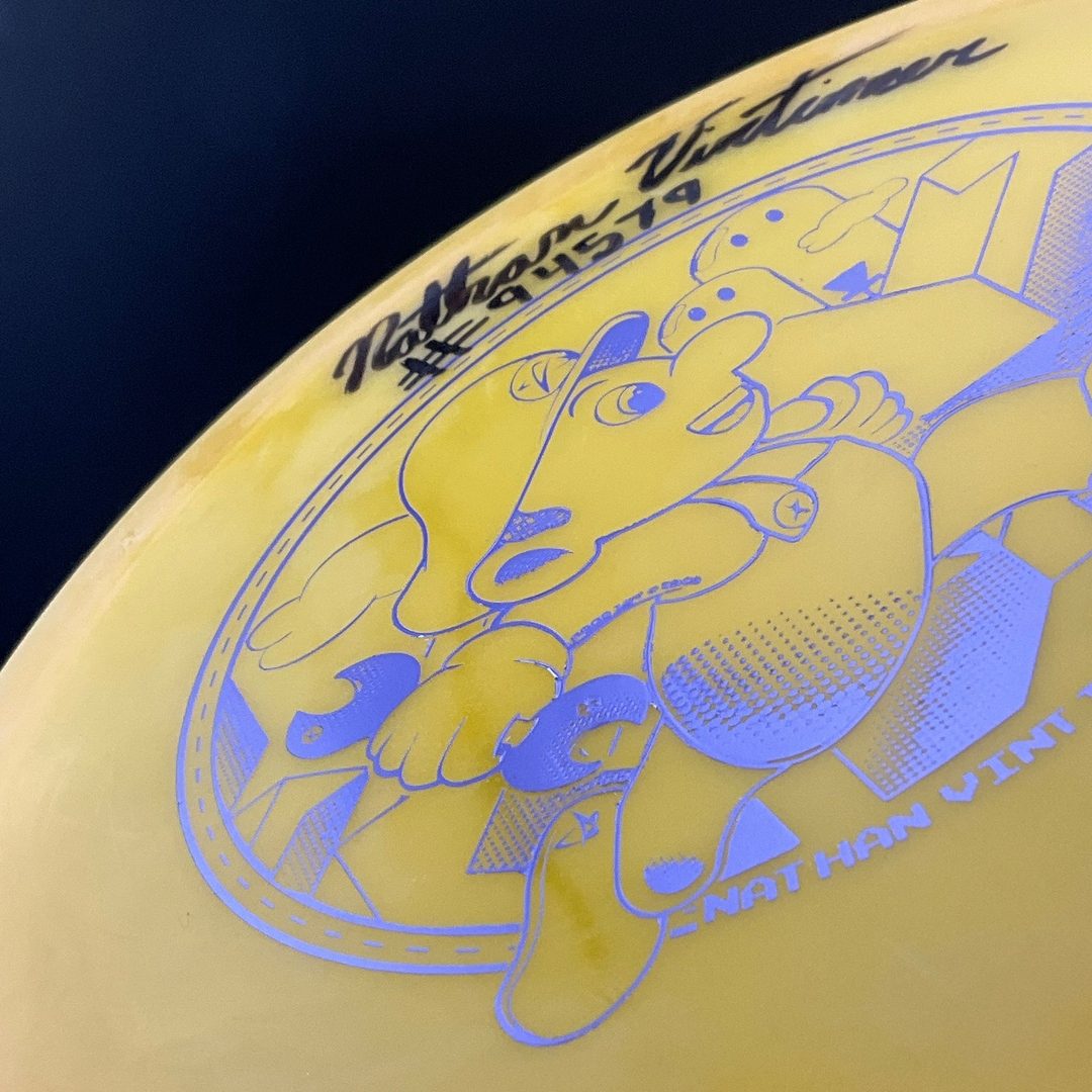 H1 V2 Signed Mario Limited Edition Disc Golf Driver