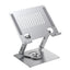 Dual arm support tablet stand with infinite adjustment, rotation, folding, heat dissipation, gaming phone stand - Korvel