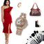 MISSFOX V227  Women Quartz Watch Fashion Bling Casual Ladies Watch Female Quartz Gold Watch Crystal Diamond Leopard For Women Clock - Korvel