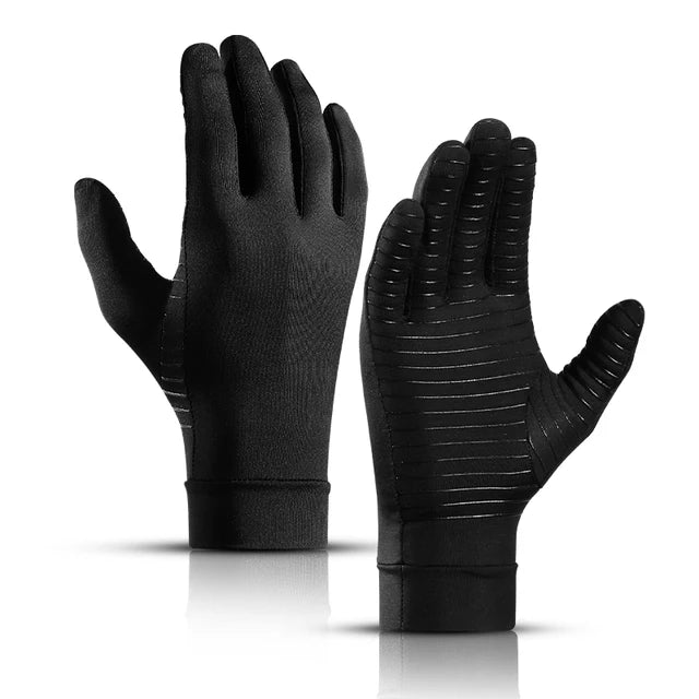 Indoor writing computer health exercise joint pain relief physical therapy anti edema protection nursing rehabilitation full finger gloves - Korvel