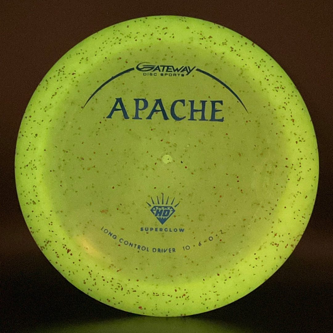 Controlador de Disco de Golf HD Superglow Metal Flake Apache