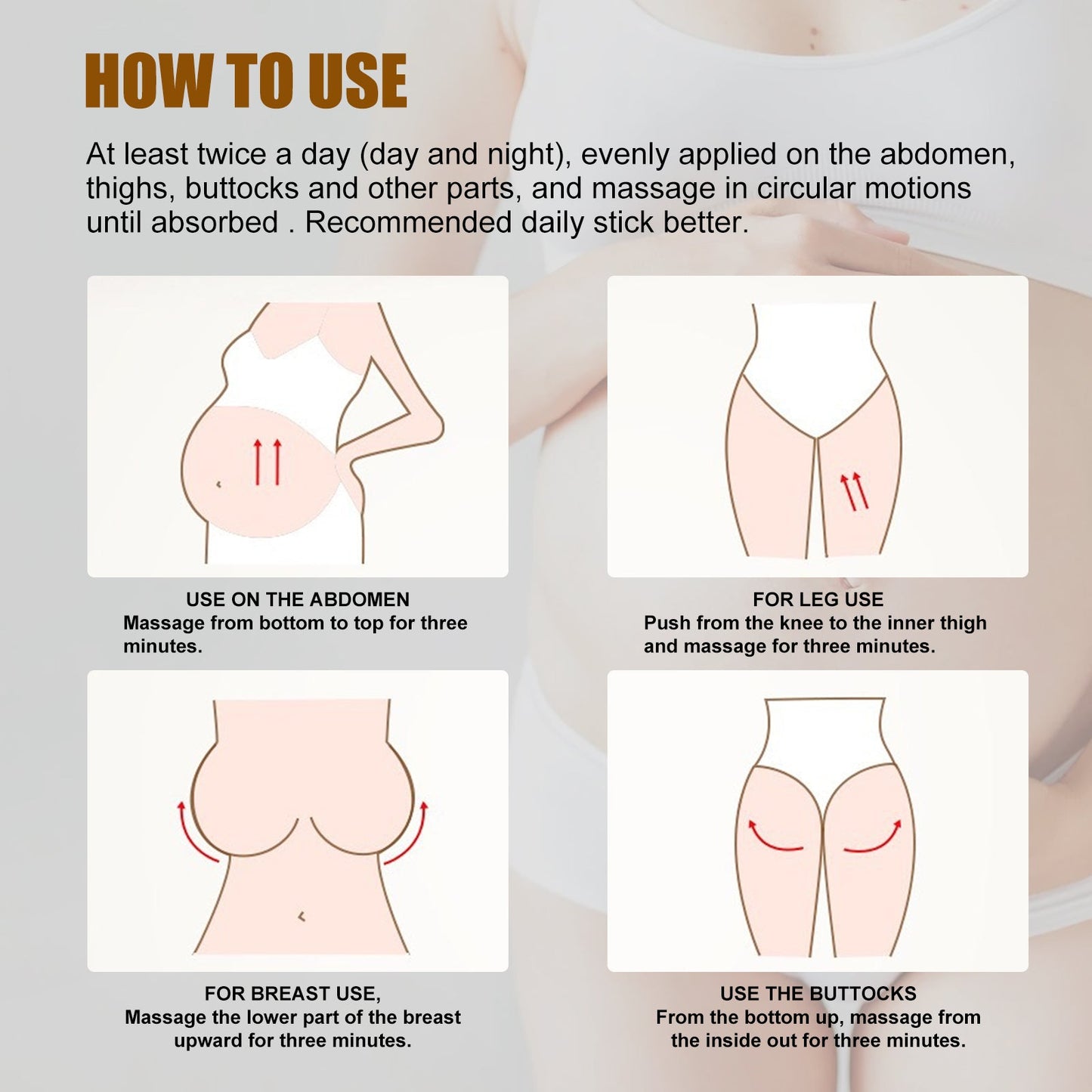 Crème hydratante douce pour femmes enceintes