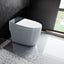 ST-GP-01 Smart Toilet with Heating, Portable Toilet with Automatic Opening and Closing, 1.28GPF Water Tank Free Toilet, White - Korvel