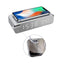 Wireless Charging Alarm Clock with Thermometer Display
