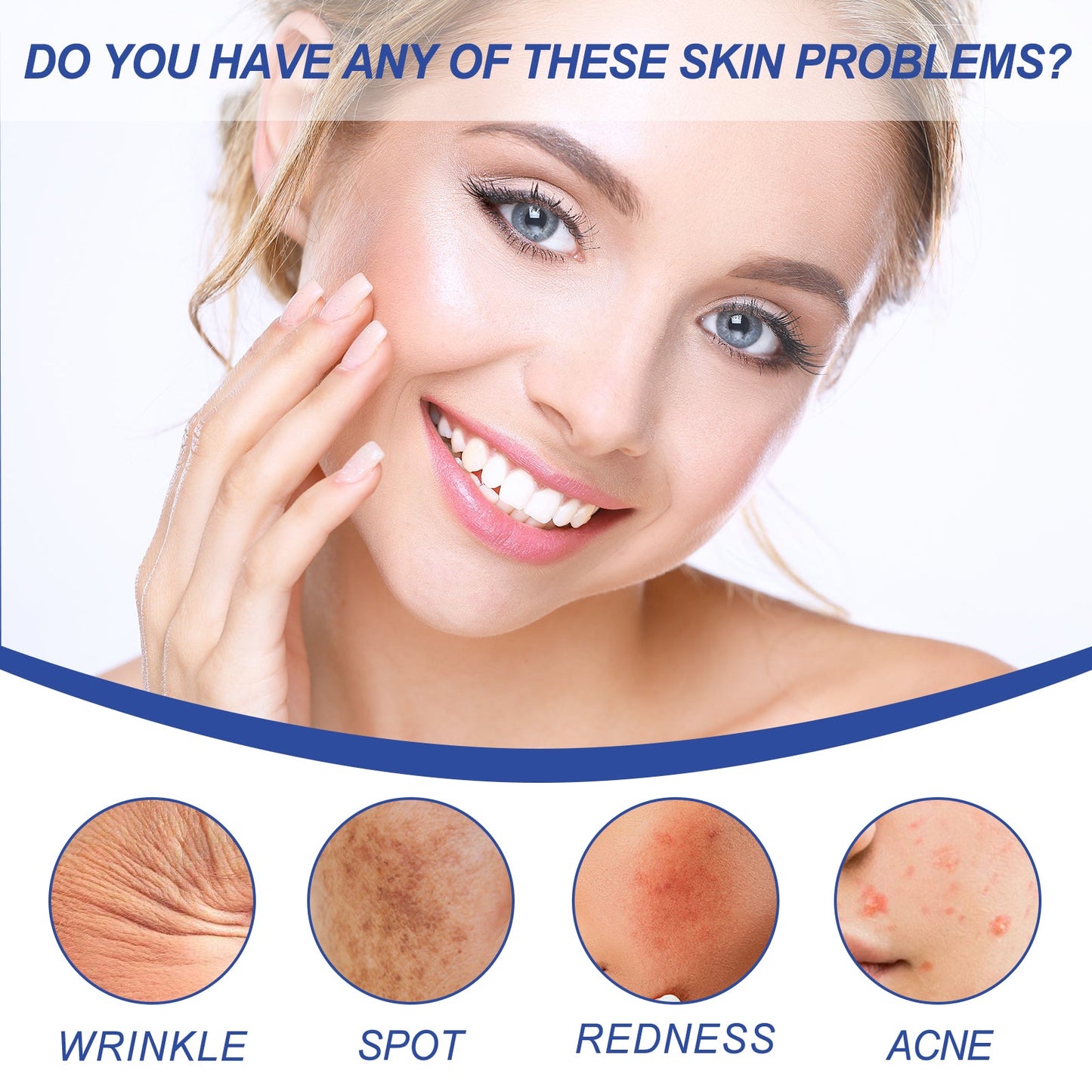 Facial Treatment Essence, Improve Fine Lines Lifting And Shrink Pore Acne Repair Moisturizing Essence - Korvel