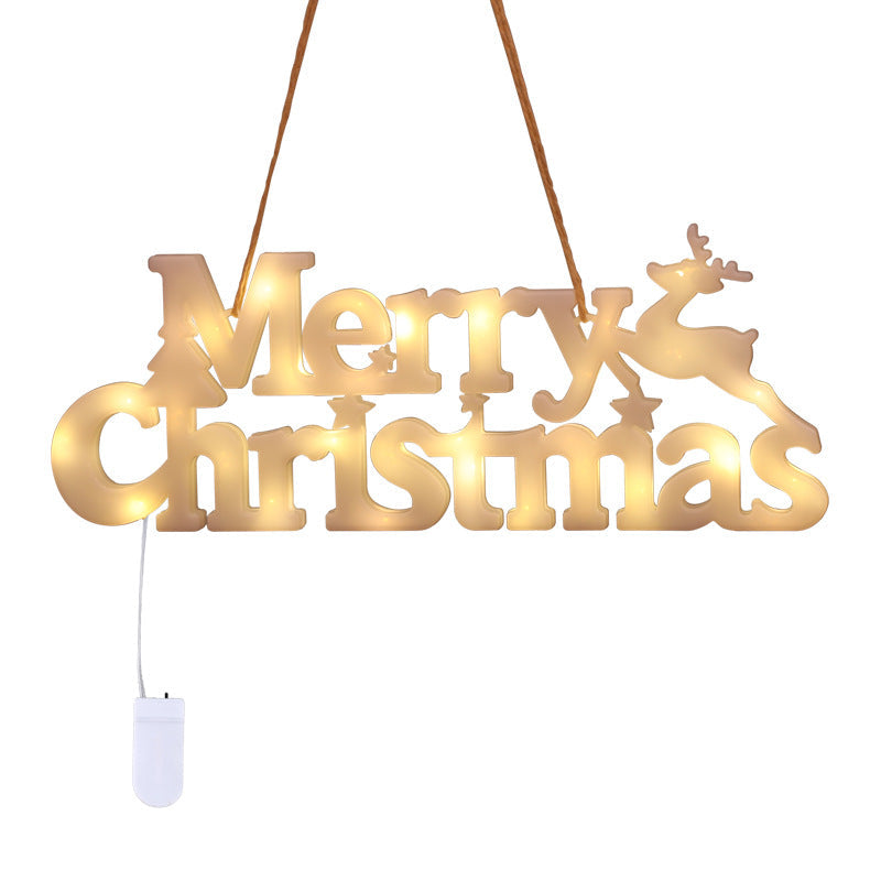Christmas decorations, Christmas tree ornaments, LED lights, Christmas wreaths, letter lights, chrismas - Korvel