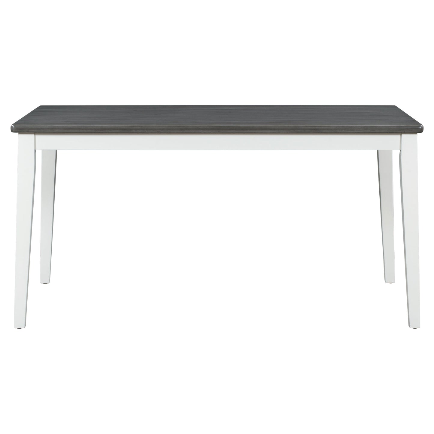 Ensemble de salle à manger TREXM Classic 6 pièces - Blanc et gris