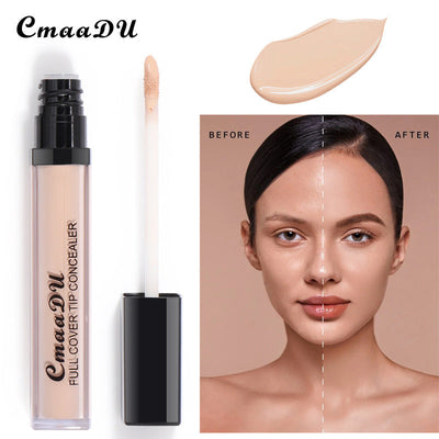 CmaaDU Concealer Concealer Pen Concealer Artifact Face Acne Marks Cover Acne Spots Dark Circles Natural Color - Korvel