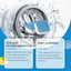 Washing Machine Cleaning Effervescent Sheet Cleaning Dirt Odor Retention Cylinder Cleaning Sheet - Korvel