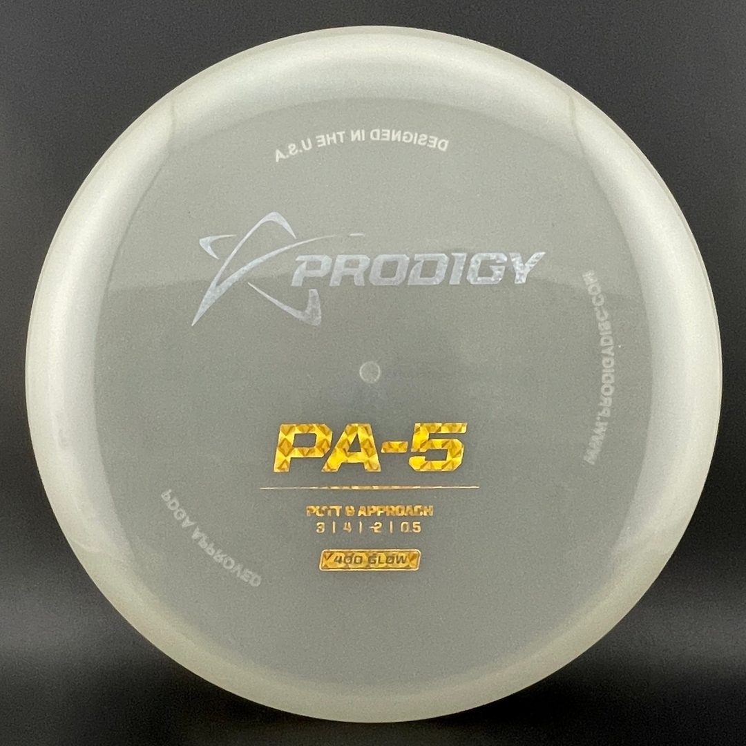 Glow PA-5 Disc Golf Disc - 400 Plastic