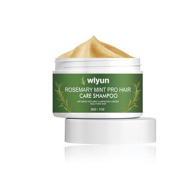 Rosemary Mint Pro Hair Care Shampoo, Scalp Massage Cleaning Care Repair Bifurcation Strong, Supple And Dense Hair - Korvel