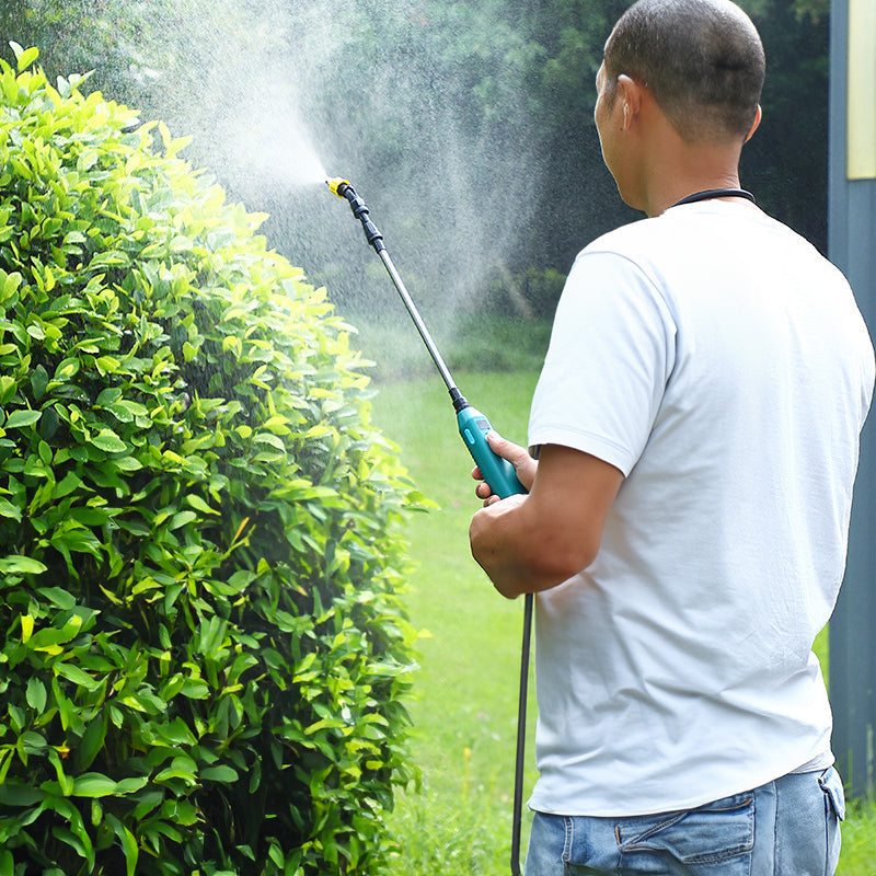 2400mAh Portable Electric Sprayer. 3 Nozzles, High - Pressure, for Garden Plant Watering - Korvel
