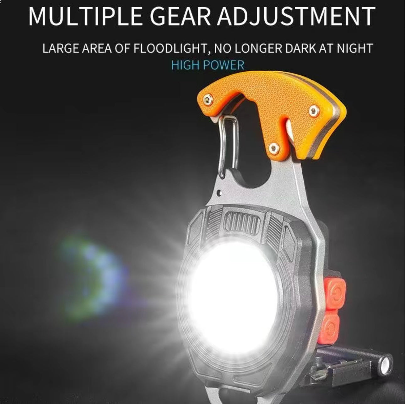 LumiTool Mini Flashlight - Luz Multi-Herramienta Compacta