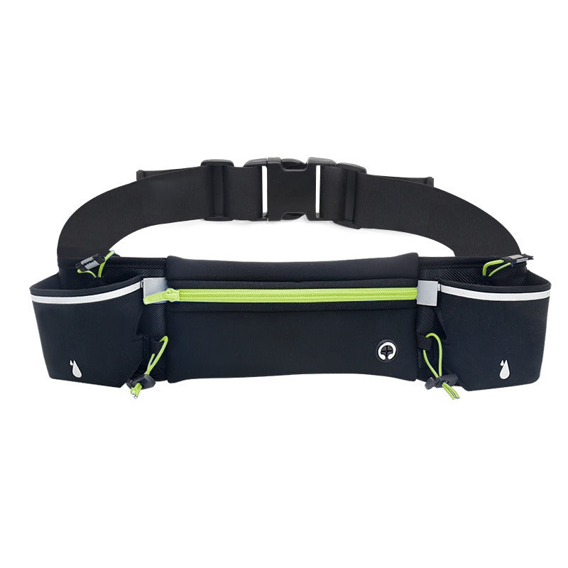 New Outdoor Sports Waist Bag Fitness Multi functional Water Bottle Bag Close fitting Running Phone Waist Bag Marathon Bag - Korvel