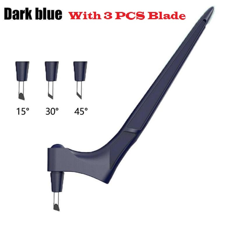 Craft Cutting Tools 360 Rotating Blade Paper-Cutter 3 Replace Blade Craft Cutting Knife DIY Art Wear-Resisting Art Cutting Tool - Korvel