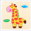 3D Puzzle Wooden Toys For Children Cartoon Animal Vehicle Wood Jigsaw Kids Baby Early Educational Learning Toy #L505 - Korvel