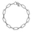 Bracelet en chaîne en diamants en or blanc 14 carats