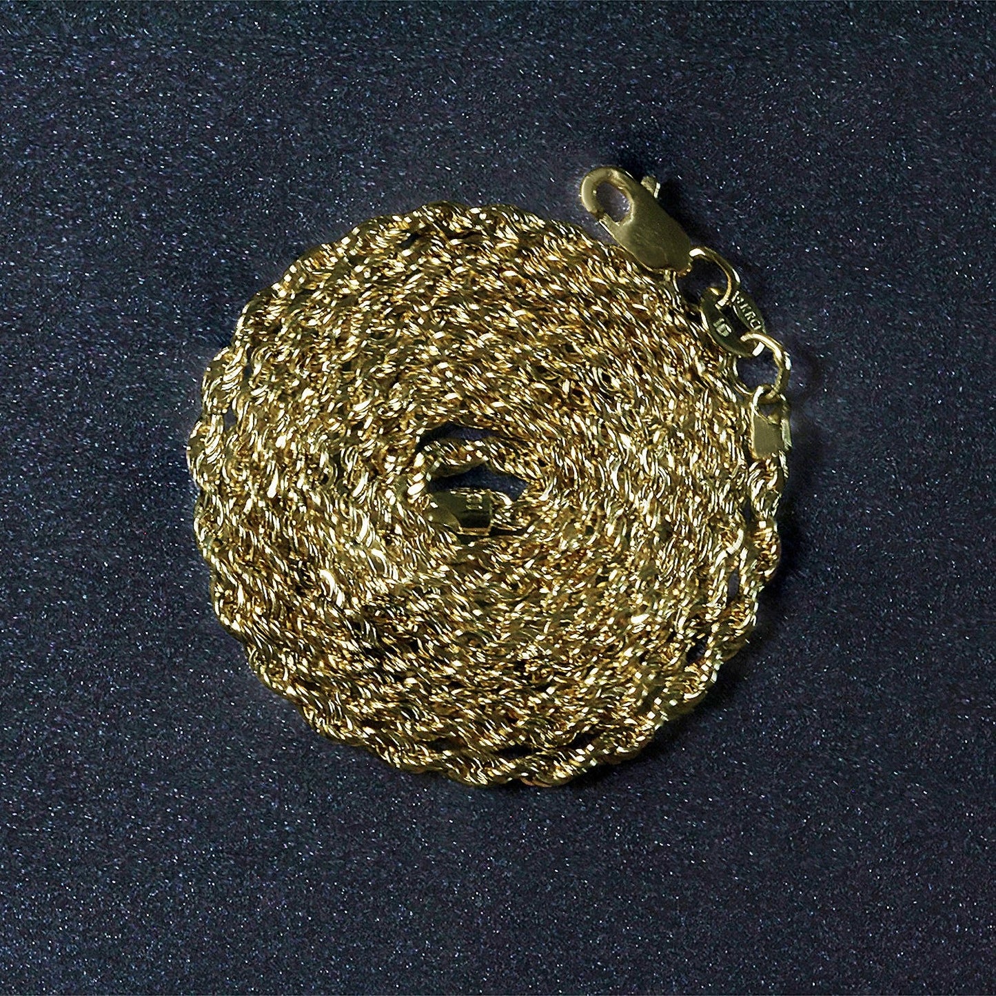Cadena de Cuerda Ligera de Oro Amarillo de 14k - 2.0mm