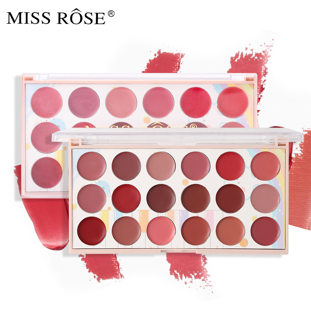 Missrose Recommends 18 Color Mouth Red Dish Matt Moisturizing Water-Resistant Non Fading And Non Staining Lipstick - Korvel