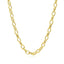 Chaîne Rolo Ovale en Or Jaune 14k - 4,6 mm