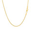 14k Yellow Gold Round Wheat Chain - 1.2mm