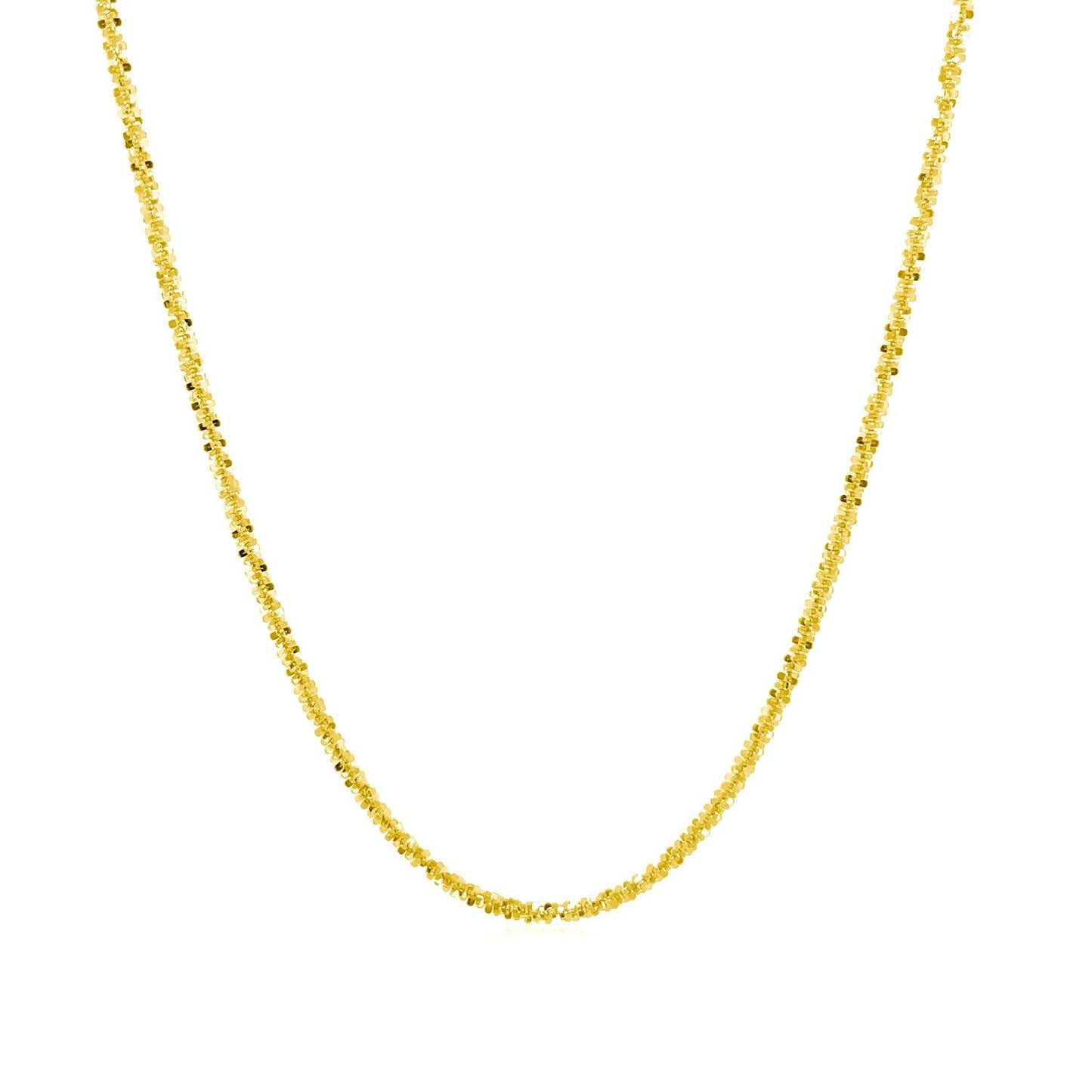 Cadena de Brillo de Oro Amarillo de 10k (1.50 mm)