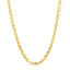 14k Yellow Gold Diamond Cut Cable Link Chain - 4.0mm