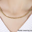 14k Yellow Gold Diamond Cut Cable Link Chain - 4.0mm
