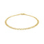 Bracelet en lien marin en or jaune 14 carats - 3,2 mm