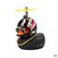 Car Duck with Helmet Broken Wind Small Yellow Duck Road Bike Motor Helmet Riding Cycling Car Accessories Decor Without Lights - Korvel