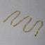 10K Yellow Gold Solid Figaro Chain - 4.50 mm