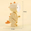 Mini Dinosaur Night Light Battery Magnetic Folding Nights Lamp Bedroom Bedside Table Ornaments Children's Toys LED Night Lights - Korvel