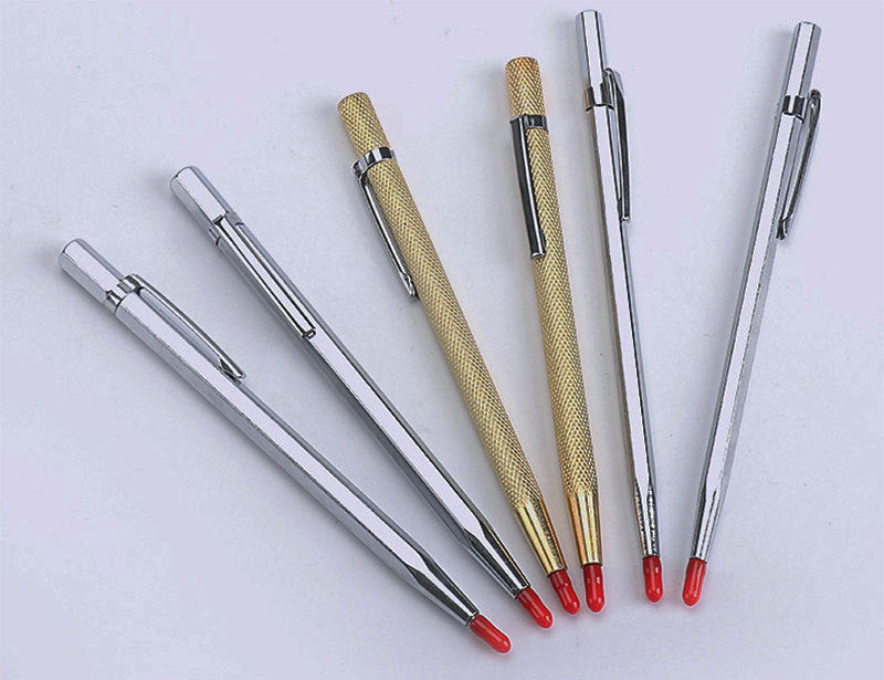 Tile Scribing Pen Glass Metal Plate Tin Lettering Tungsten Steel Scribing Needle Engraving Diamond Pen - Korvel