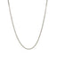 10k White Gold Gourmette Chain 1.5mm